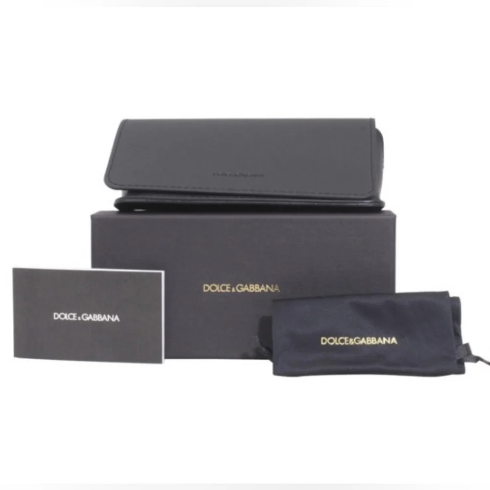 NEW DOLCE&GABBANA DG4438 501/87 BLACK SQUARE SUNGLASSES DG 4438